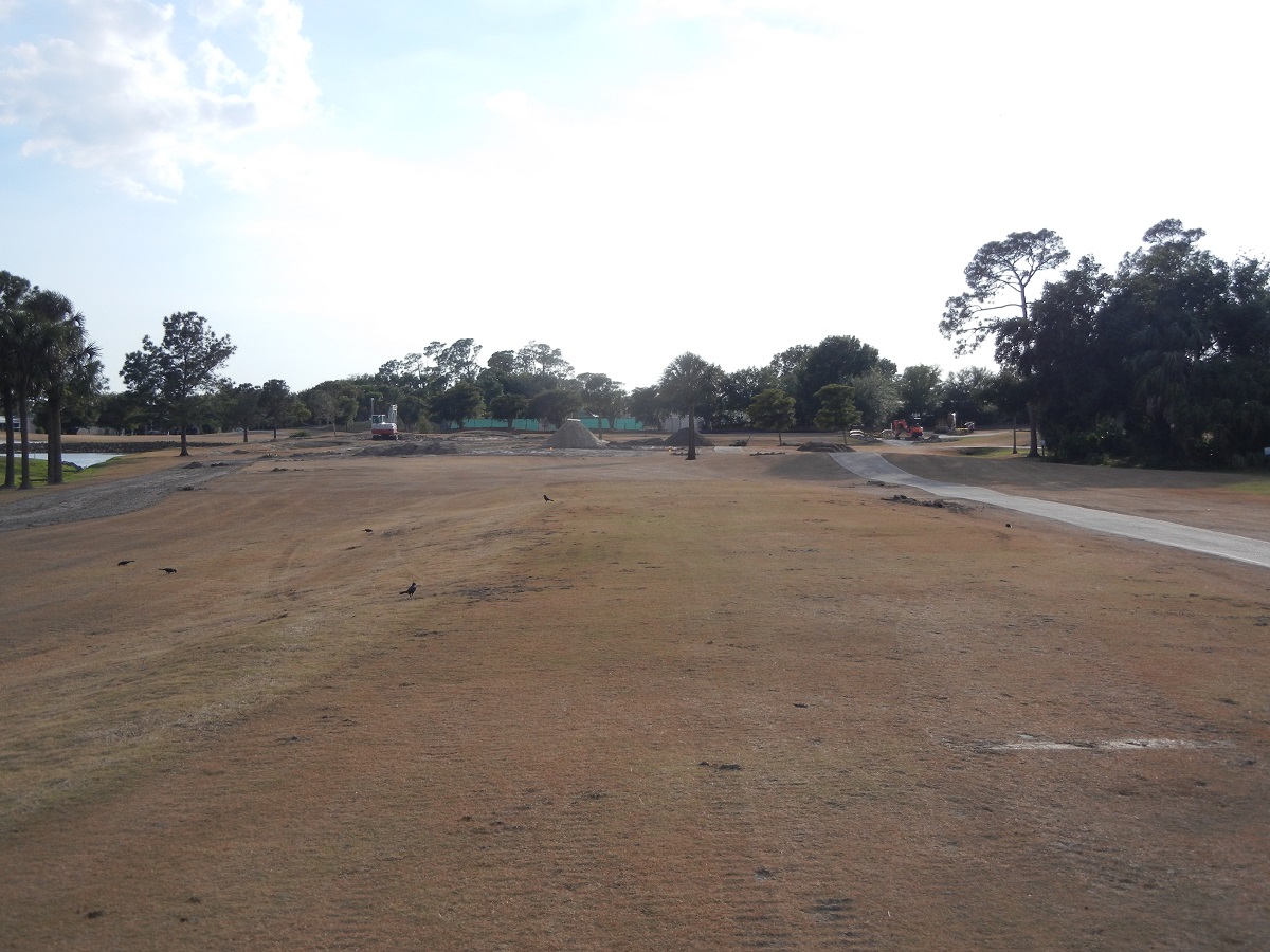 00026-Golf Rejuv -20180402 Looking from the 5th to the 6th